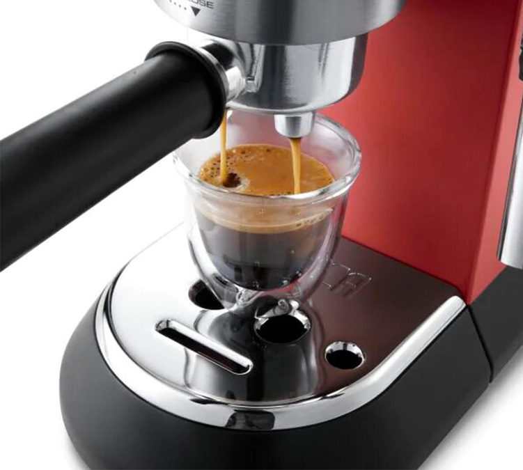 Machine expresso DELONGHI Dedica EC695.R Rouge