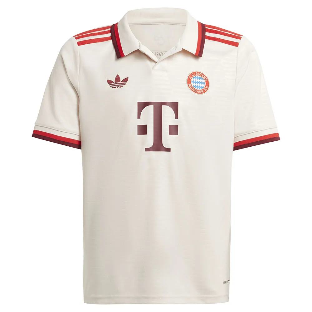 adidas FC Bayern Munich 3 Stripes 24/25 Drittes Junior-Kurzarm-T-Shirt