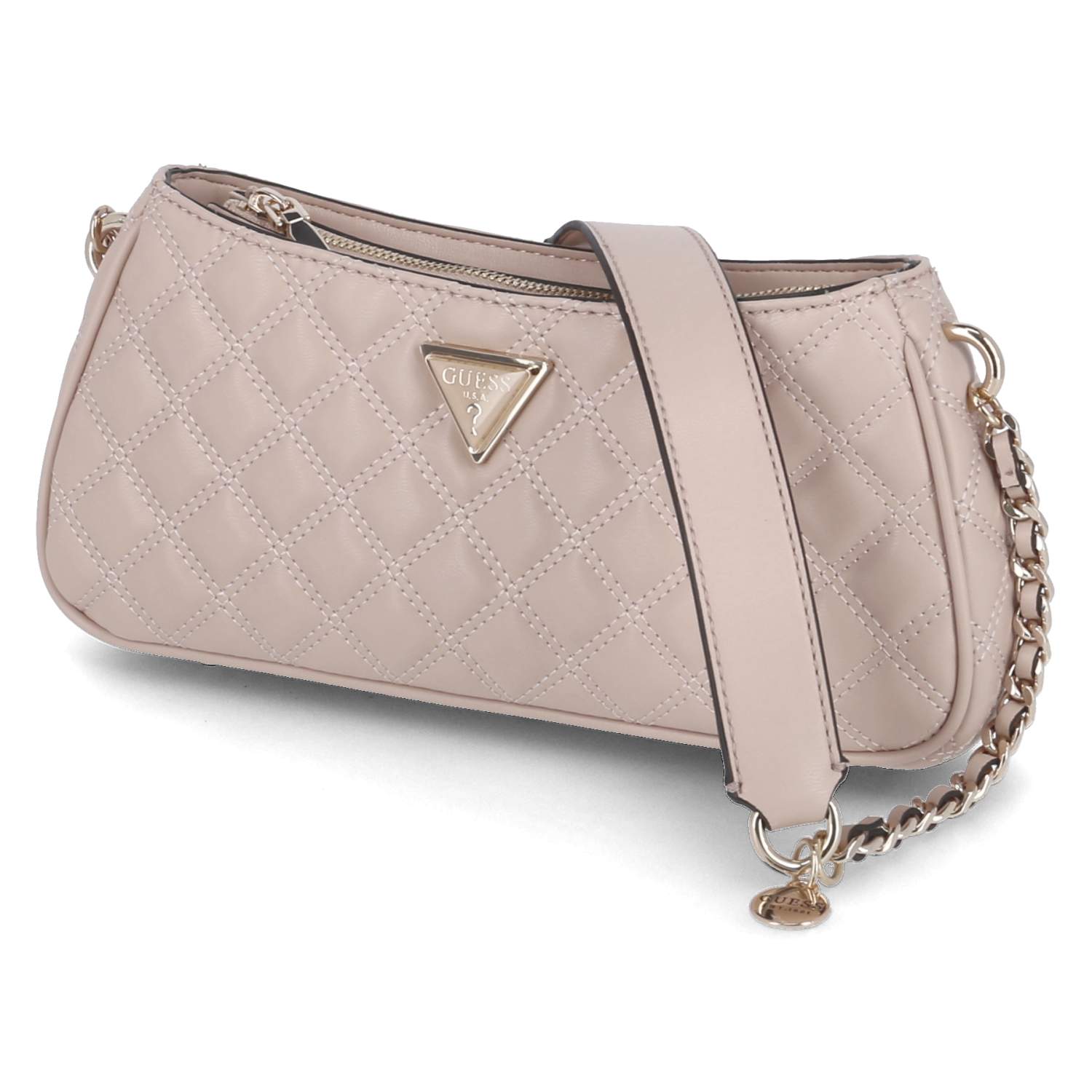 Guess Schultertasche GIULLY - light beige