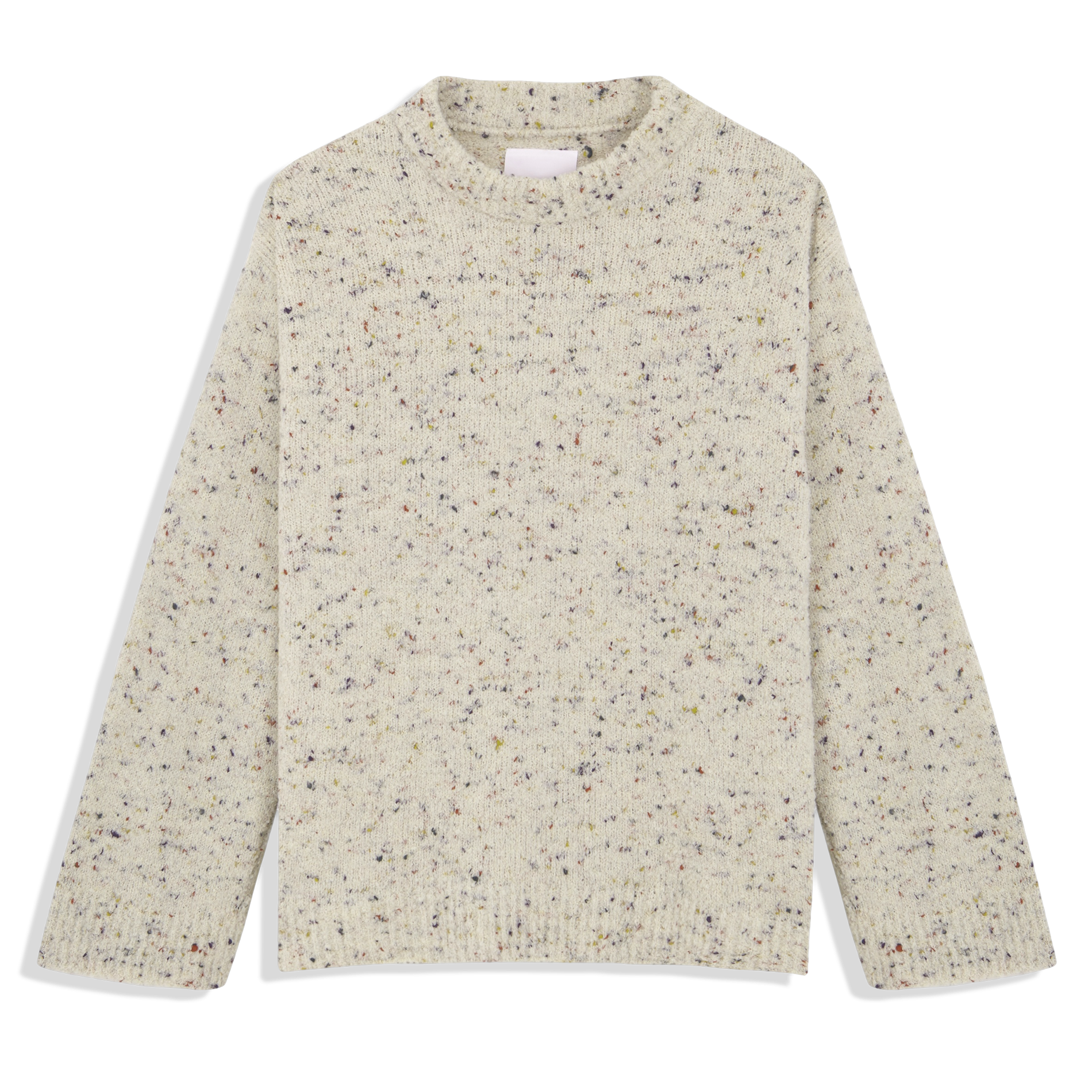 SALORIA - Pull ample en laine mélangée | Multicolore
