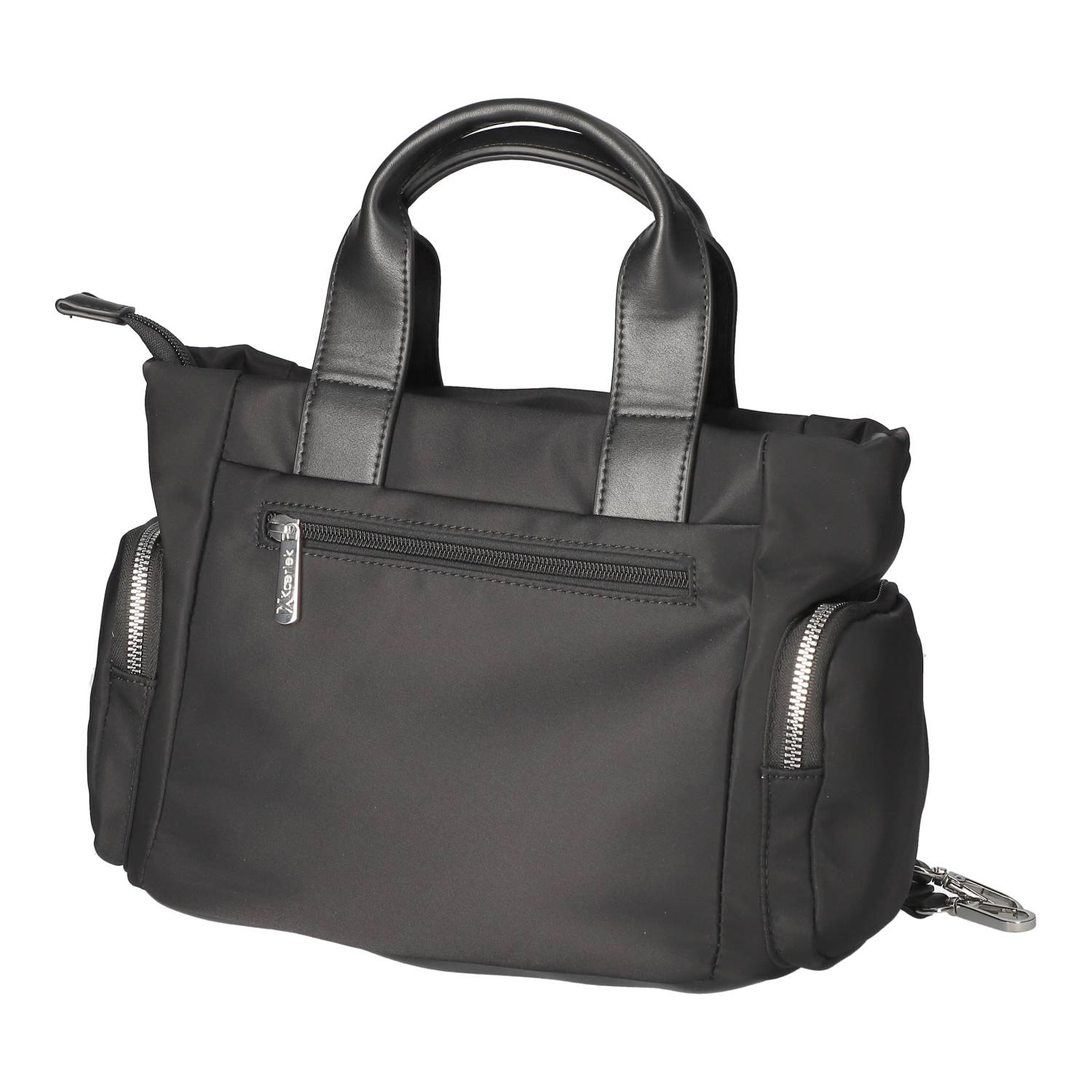 Kaerlek Henkeltasche - schwarz
