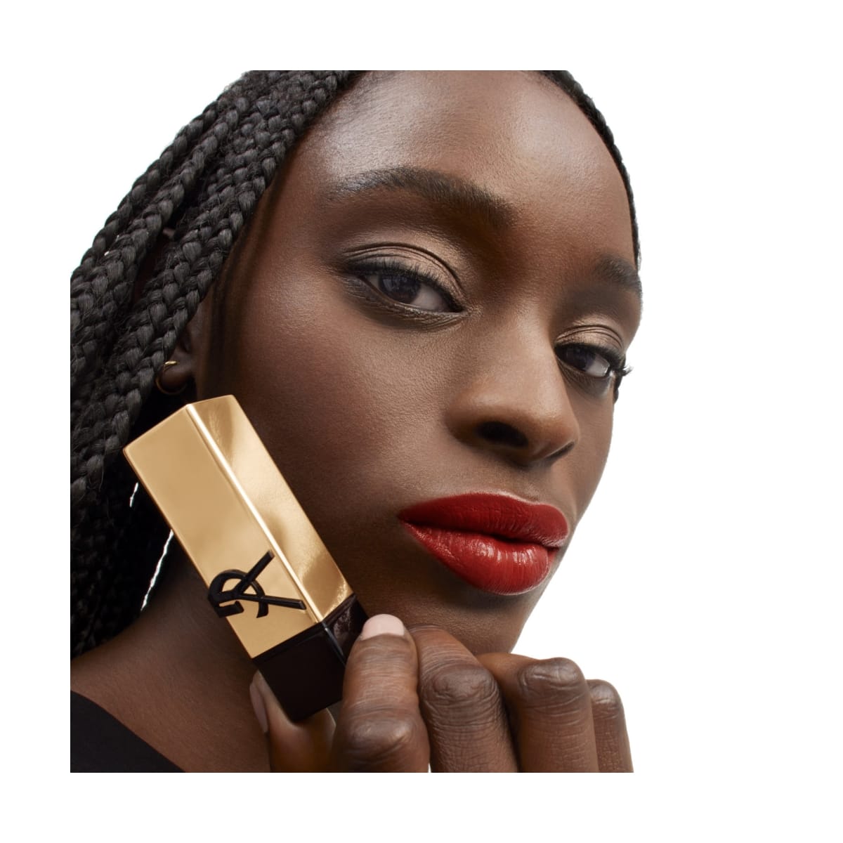YVES SAINT LAURENT Rouge Pur Couture Rouge à lèvres fini satin - Couleur intense et confort