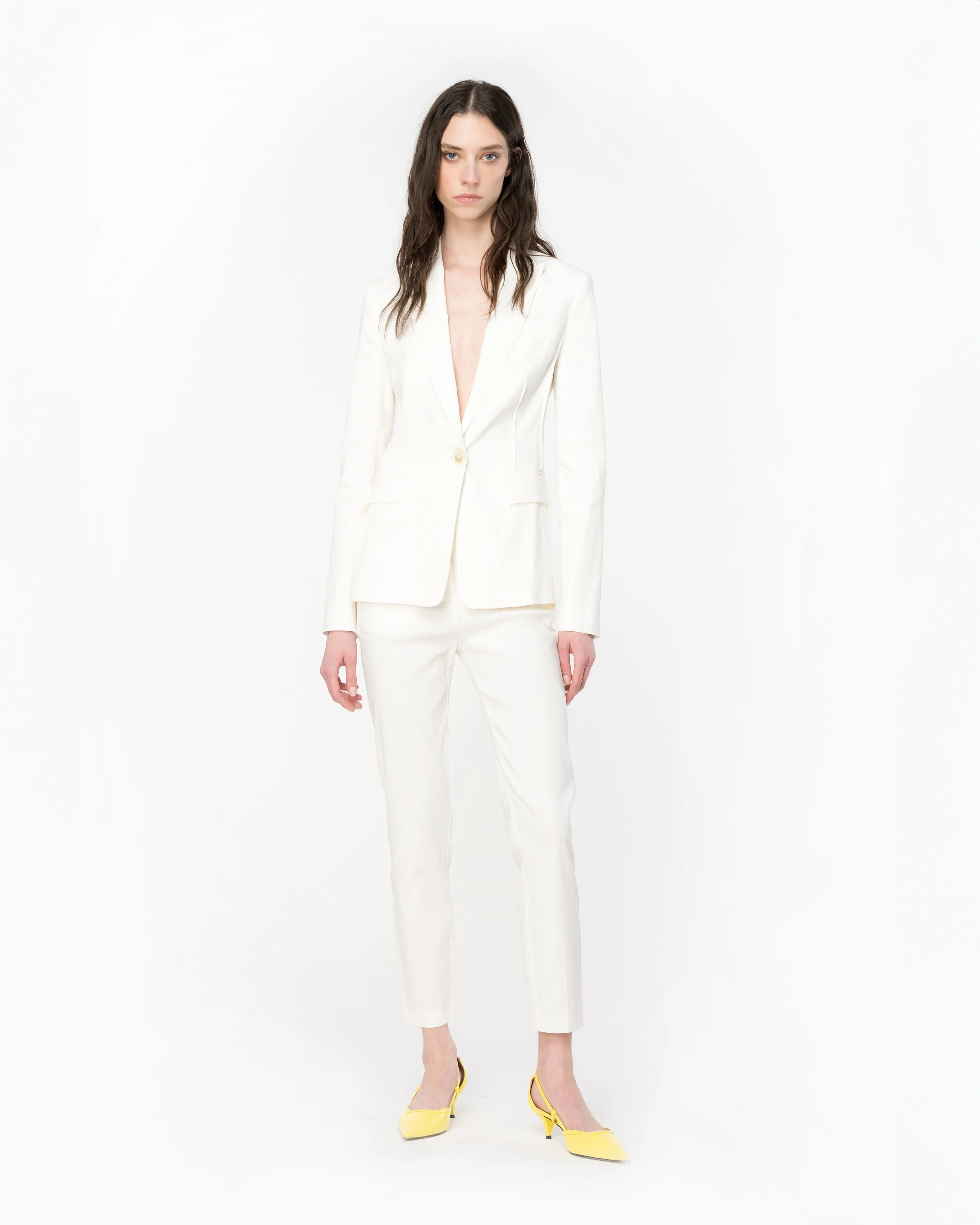 Blazer droit | Blanc