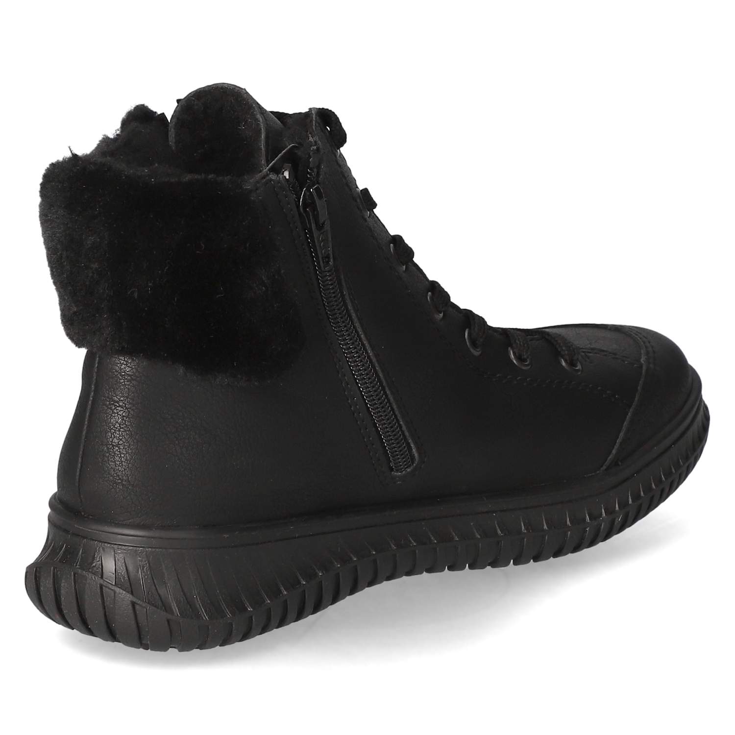 Rieker Schnürstiefeletten - schwarz