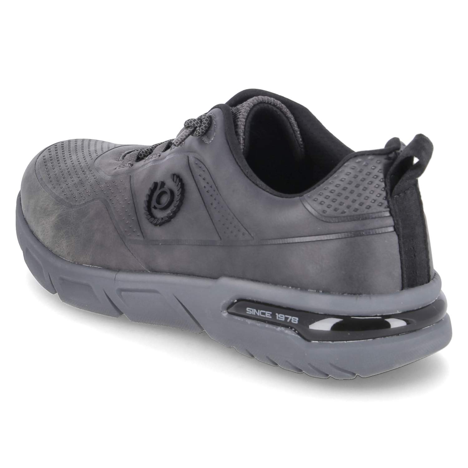 Bugatti Low Sneaker - dark grey / black