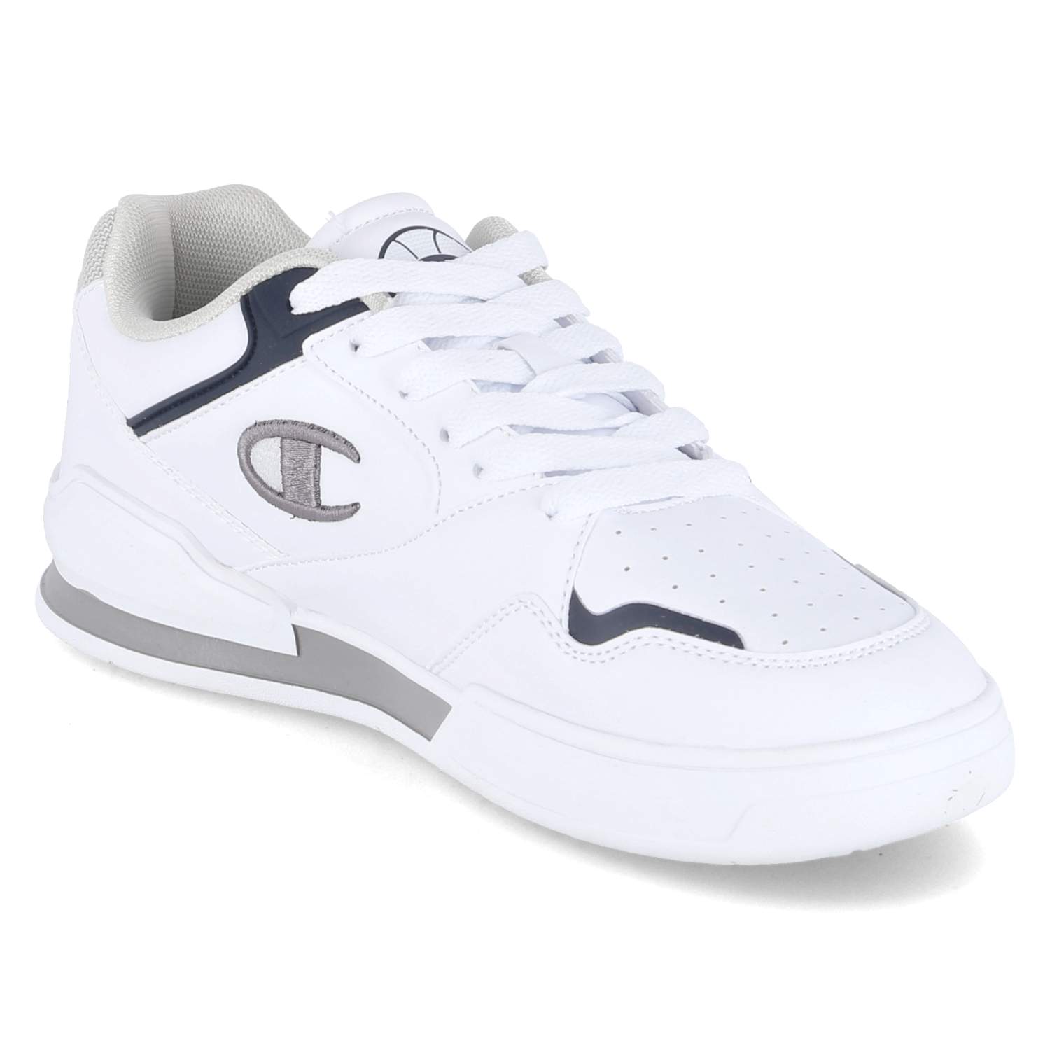 Champion Low Sneaker 3 POINT TECH - wht/nny/grey