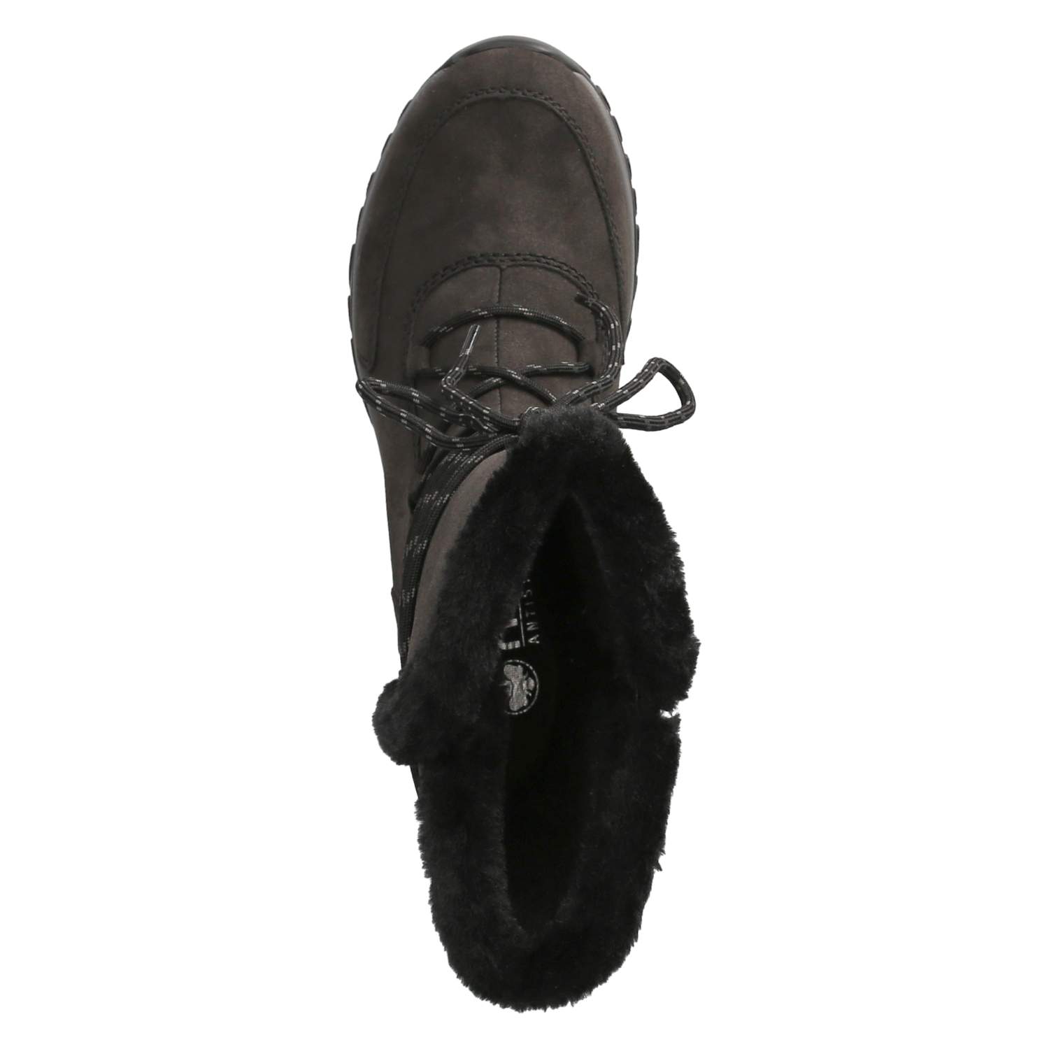 Rieker Schnürstiefel - grau