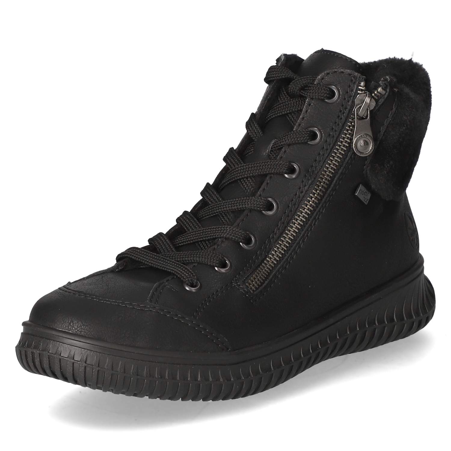 Rieker Schnürstiefeletten - schwarz
