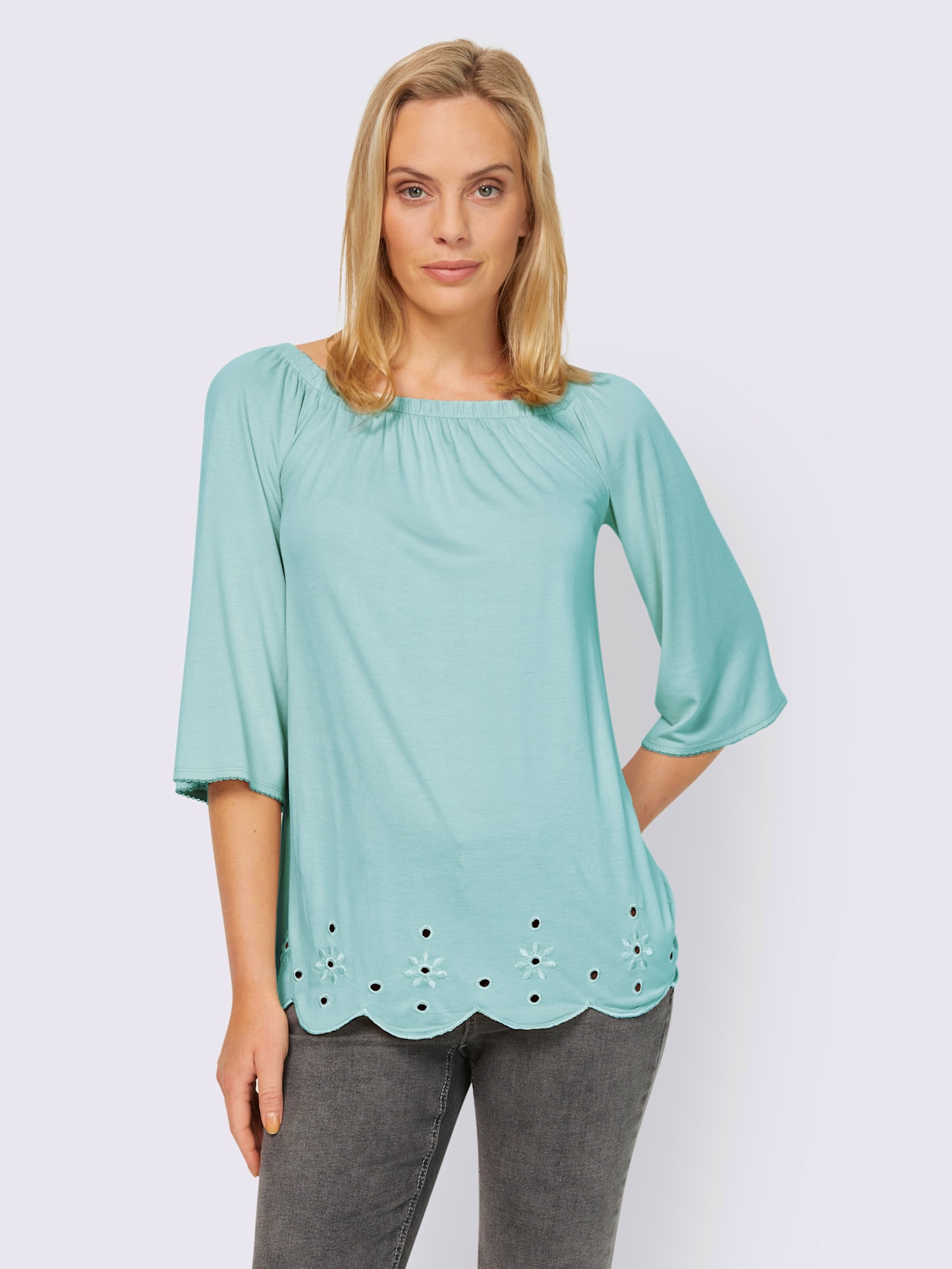 T-shirt pure viscose