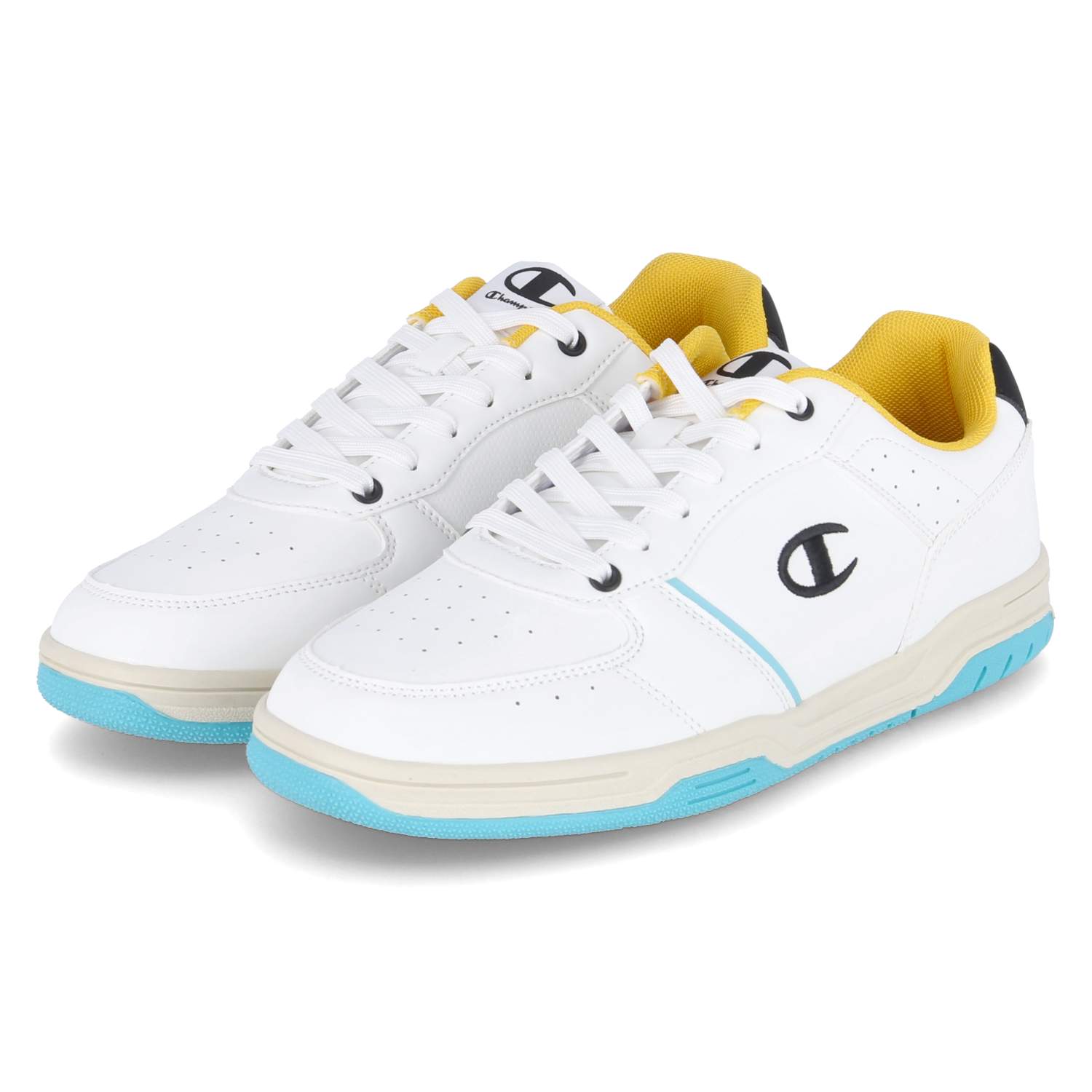 Champion Low Sneaker CLY400 - wht/aqbl/lco/nbk