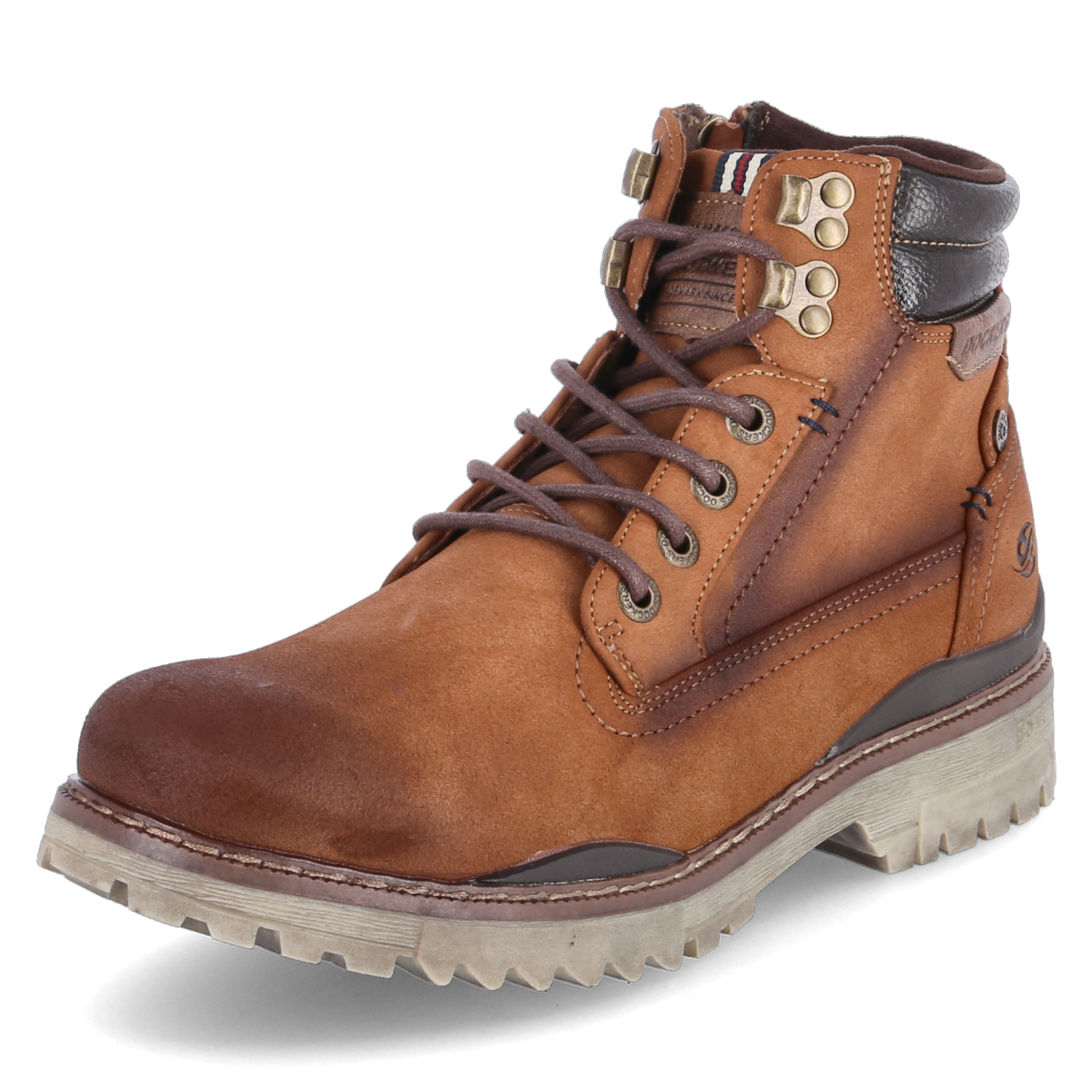 Dockers Schnürboots  - cognac