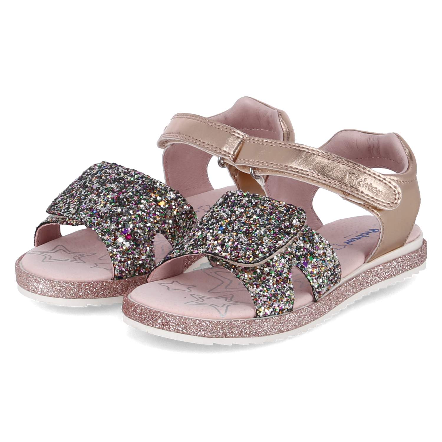 Richter Sandalen - salmon/gold