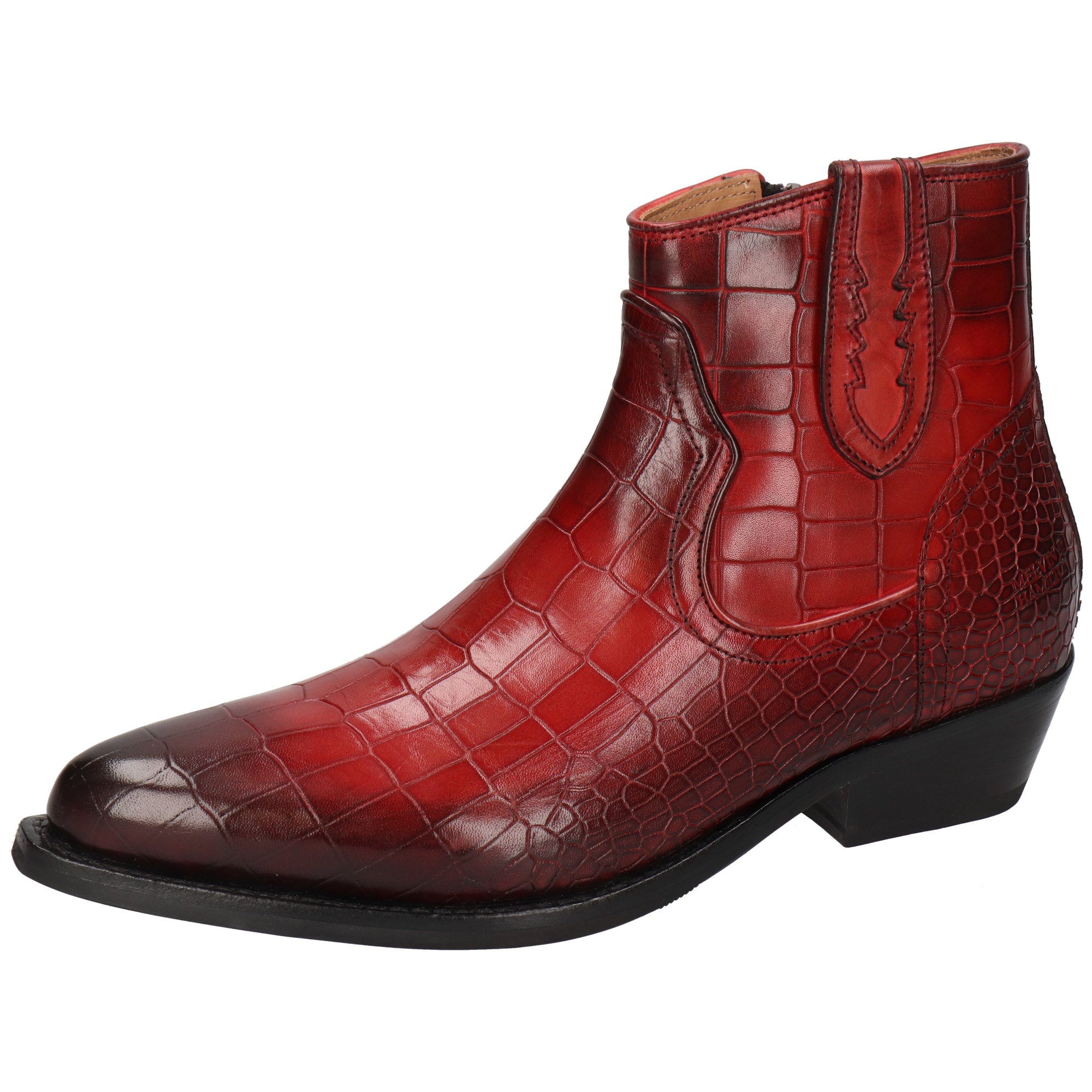 SHYLA 2 - Bottines à talon cubain | Rouge