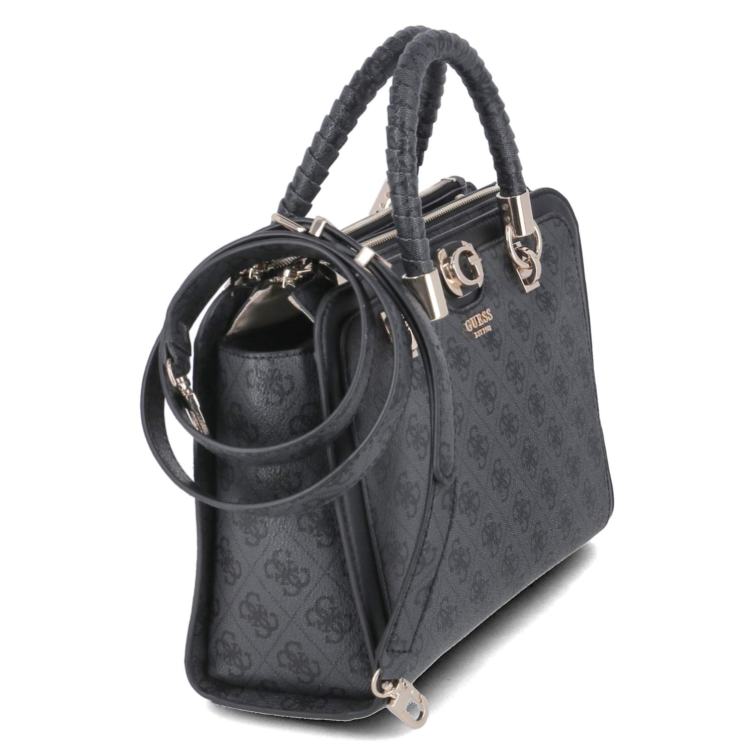 Guess Society Satchel ORLINA LOGO - coal logo