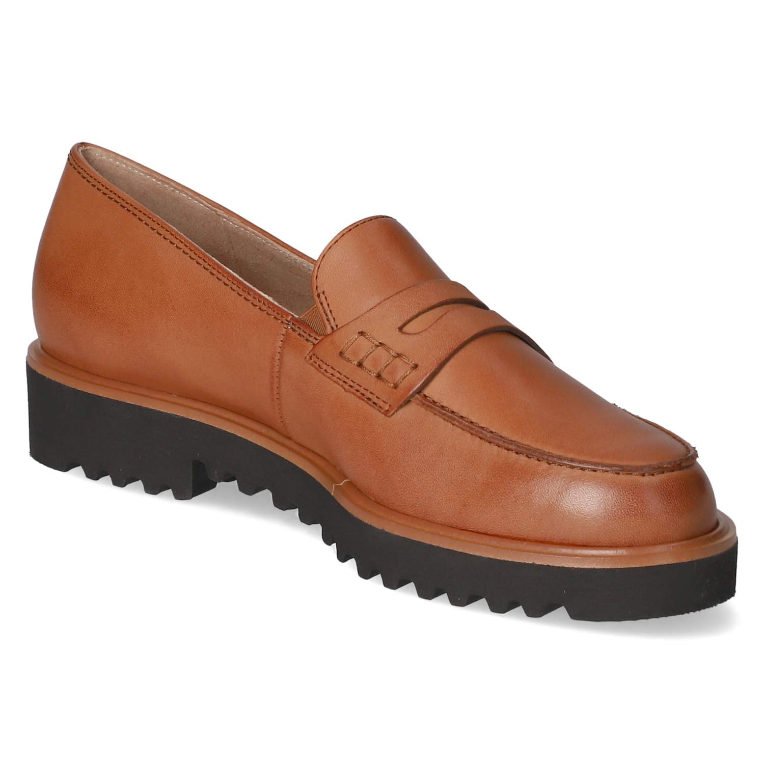 Paul Green Loafer - mittelbraun