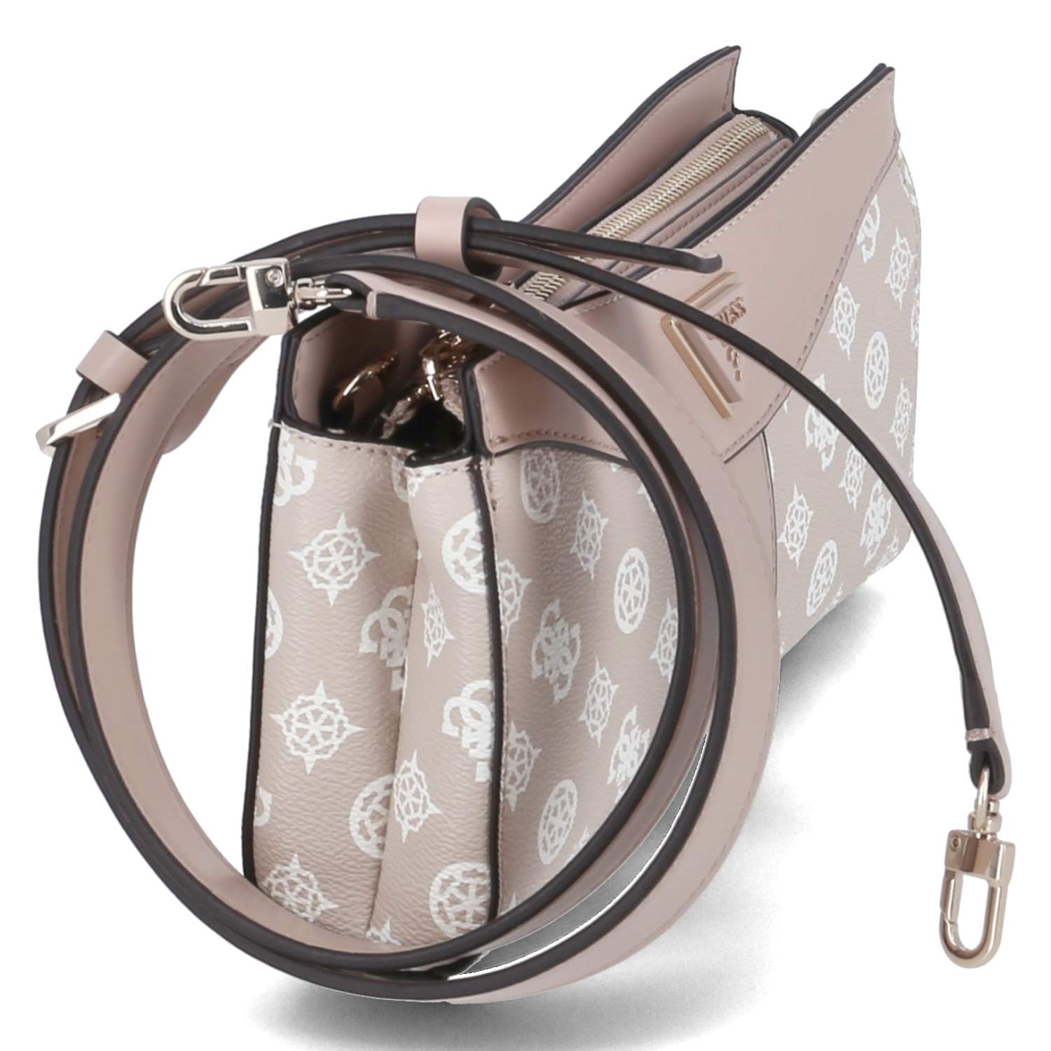 Guess Crossbody DORYS - sand logo