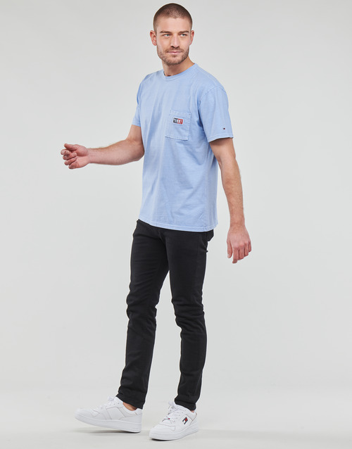 Tommy Jeans - TJM CLSC TIMELESS TOMMY TEE - Bleu ciel