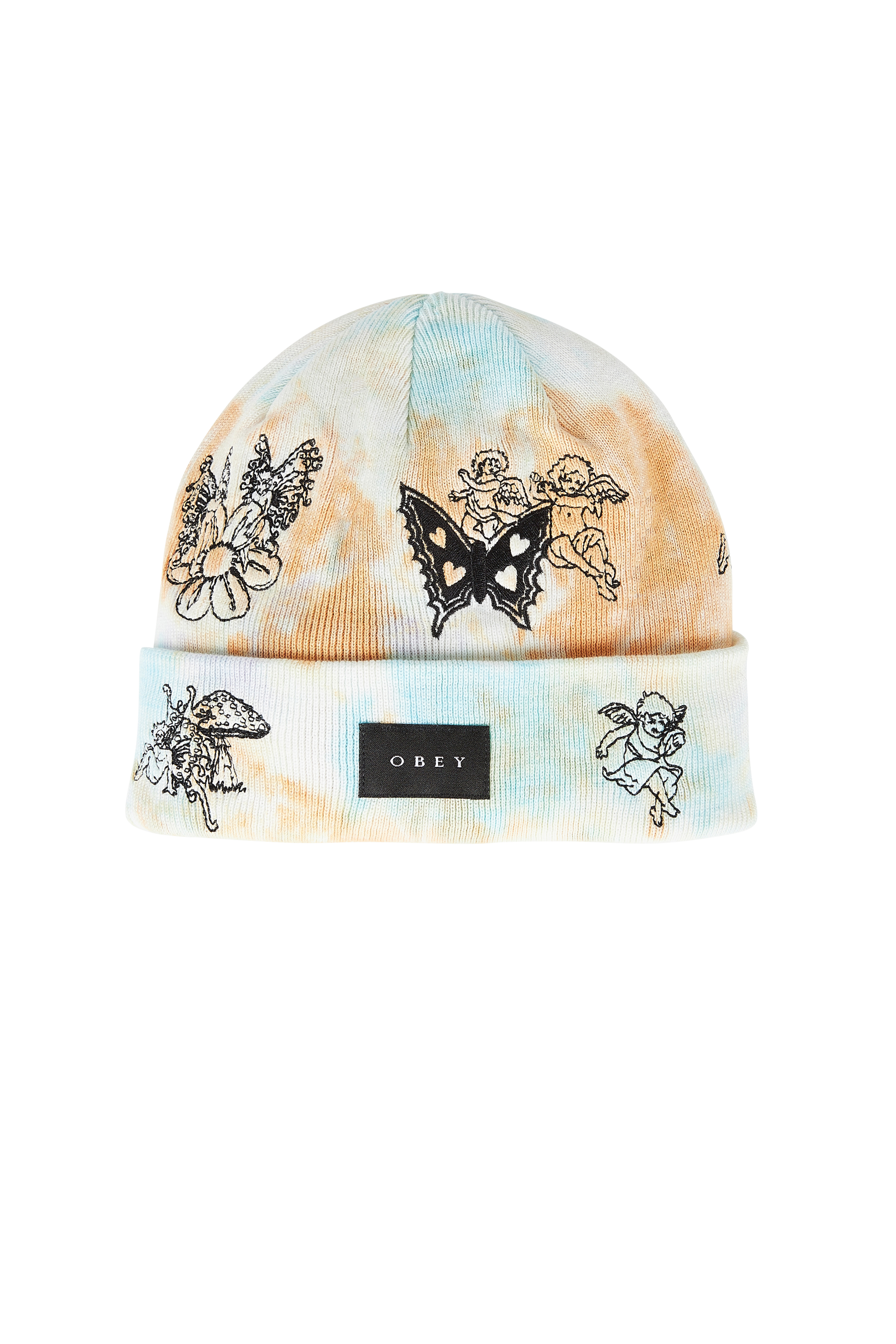 OBEY Bonnet  AMY TIE DYE BEANIE Multicolore