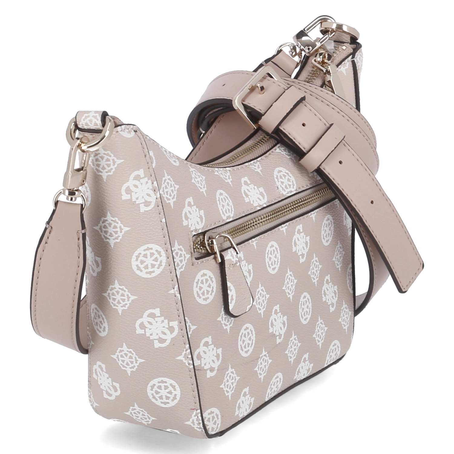Guess Shoulder Bag DORYS - sand logo
