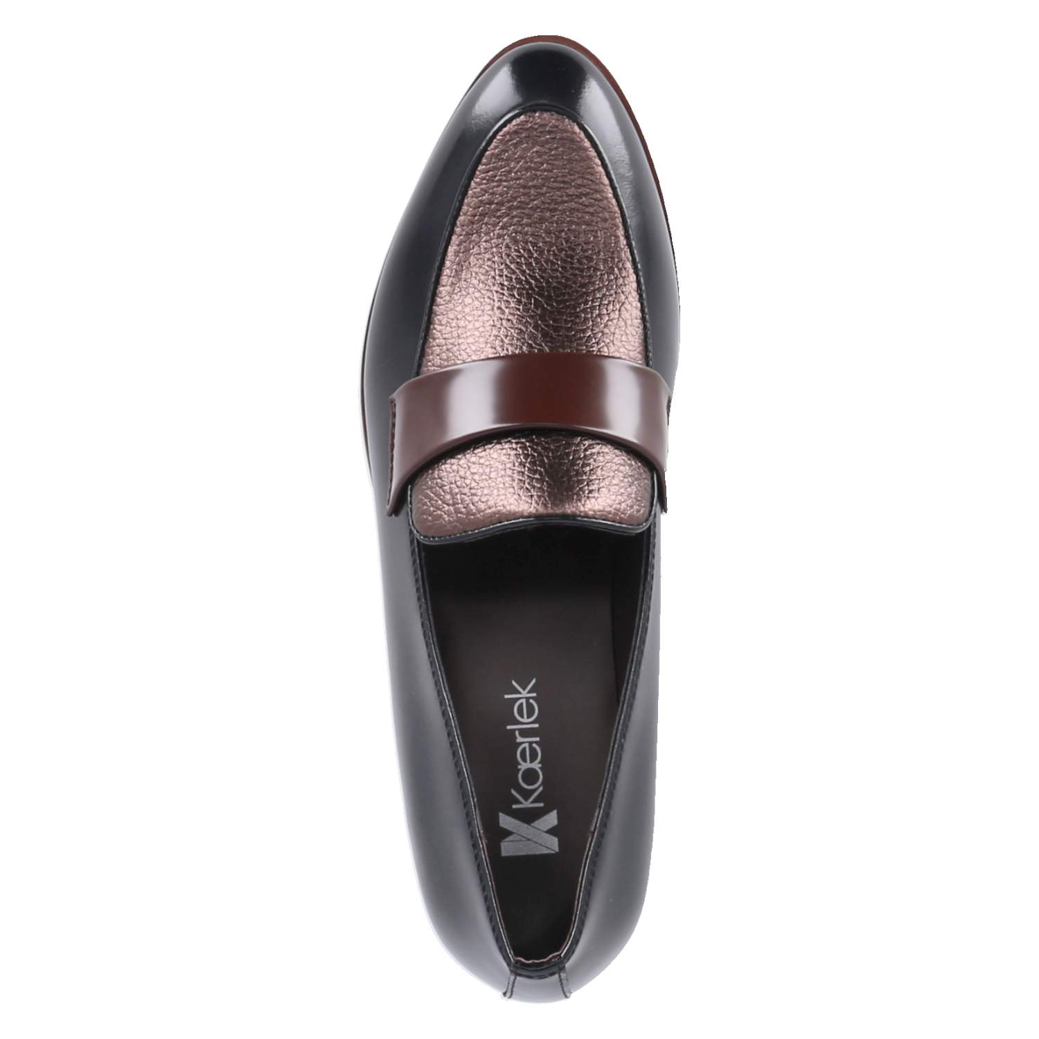 Kaerlek Loafer - black/dk brn/cacao/black