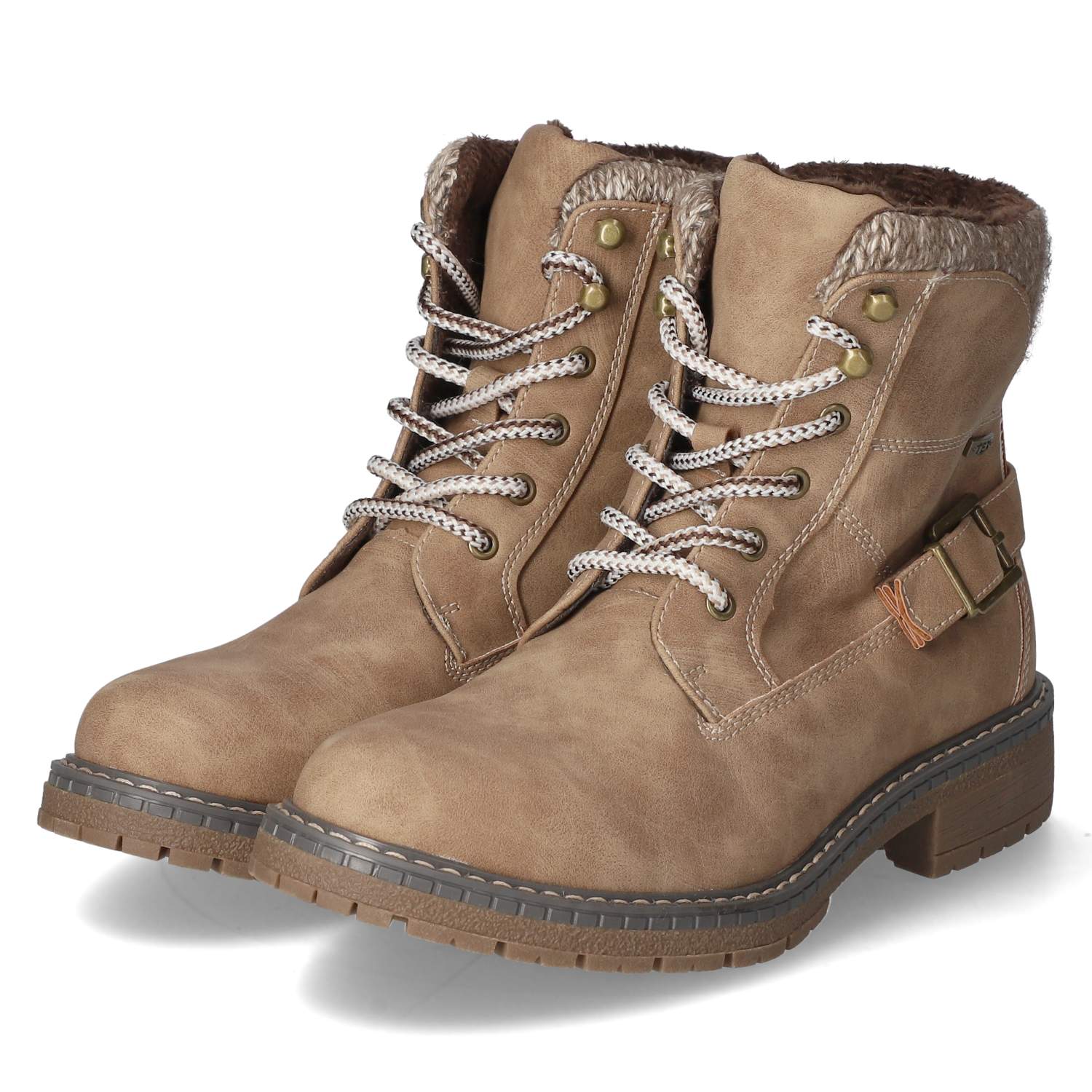 Jane Klain Schnürstiefeletten - taupe