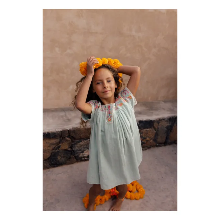 Louise Misha Robe Daya | Vert d'eau