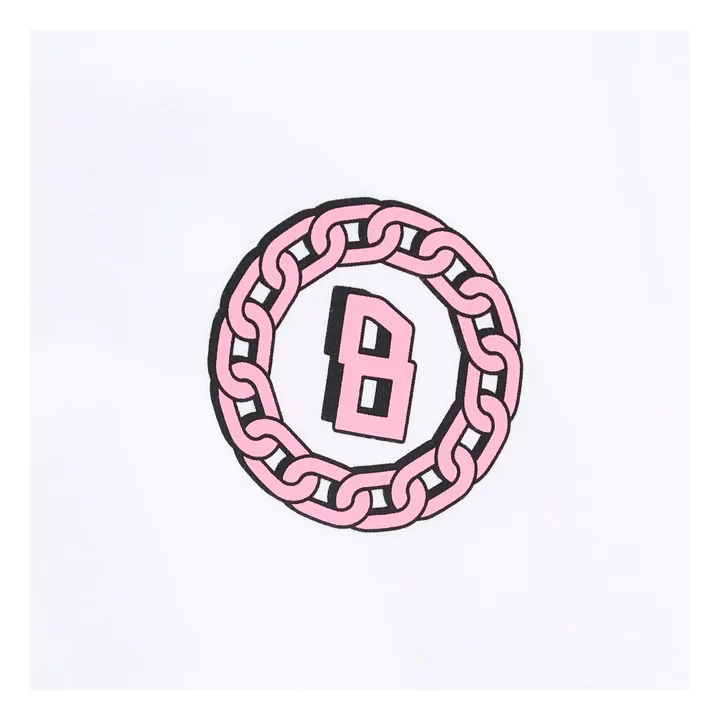 Bisous Skateboards Collaboration Bisous x Atelier de Nîmes - T-shirt ADN | Blanc