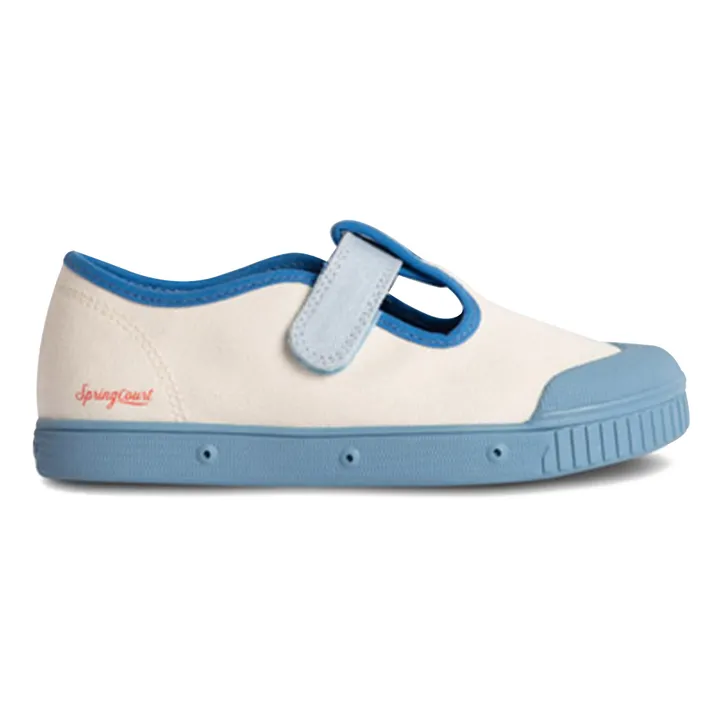 Spring Court Baskets Basses Scratchs G2 Loop  | Bleu