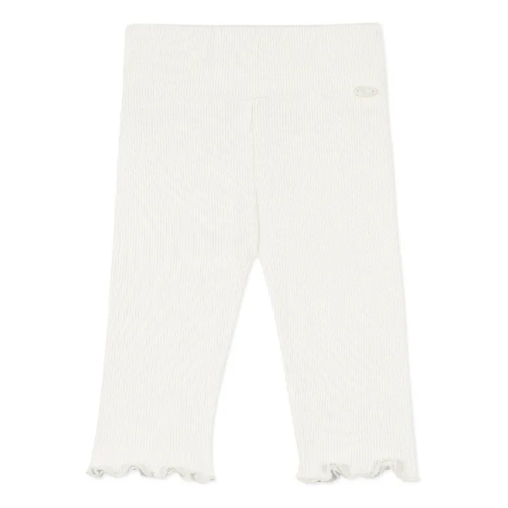 Tartine et Chocolat Legging Côtelé | Blanc