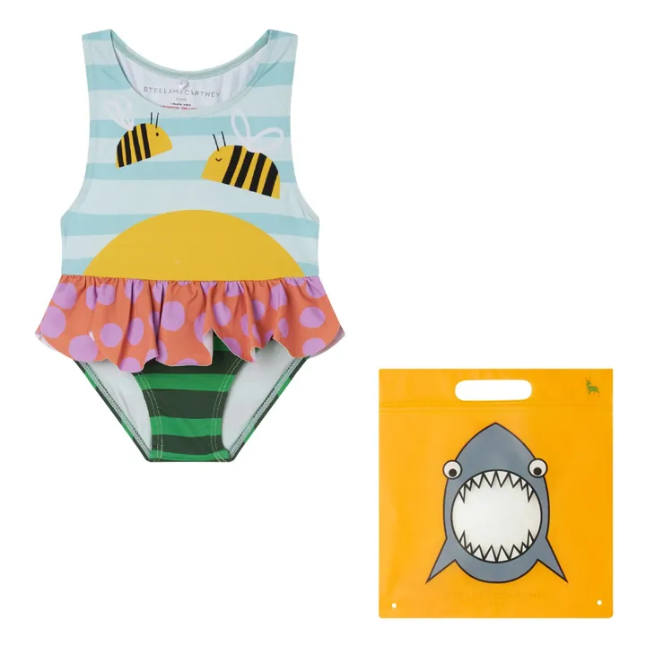 Stella McCartney Kids Maillot de Bain Abeille | Rose