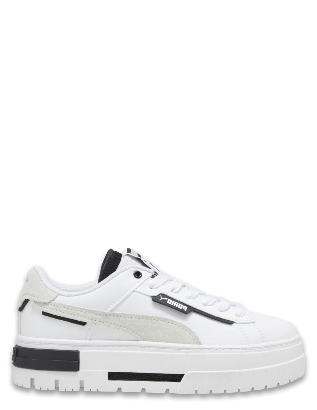 puma Sneakers compensées mayze crashed wht/blk