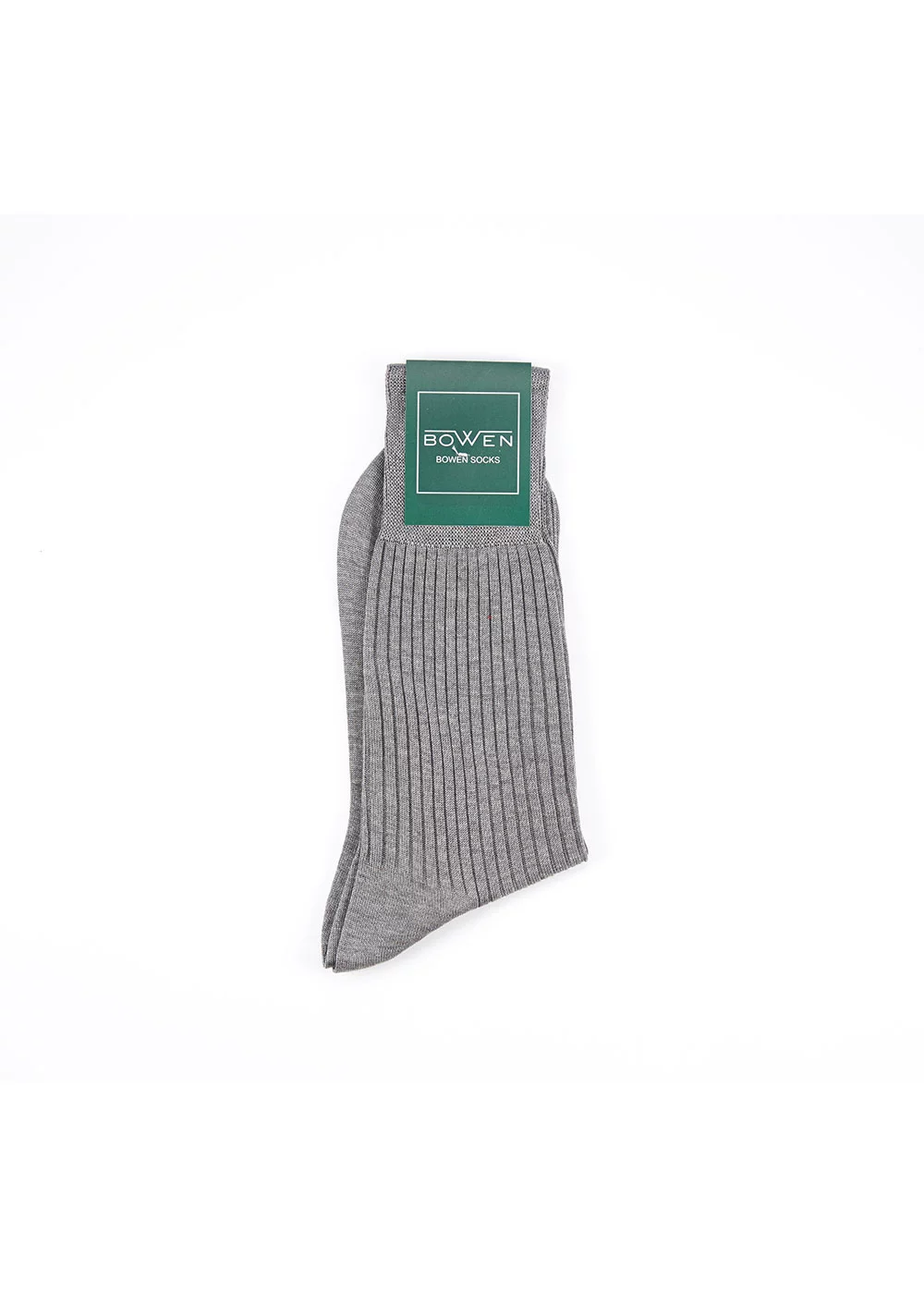 CHAUSSETTES COURTES COTON GRIS MOYEN CHINE