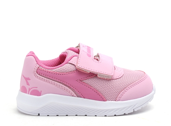 Diadora basses enfant falcon i 892700 rose
