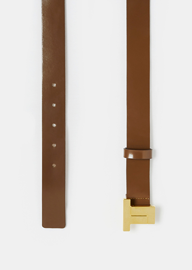 Ceinture 8 Bistaupe en cuir