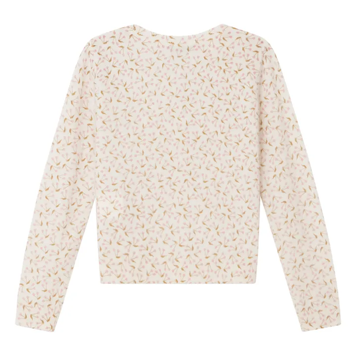 Bonpoint Cardigan Cachemire Cerises Twist | Ecru