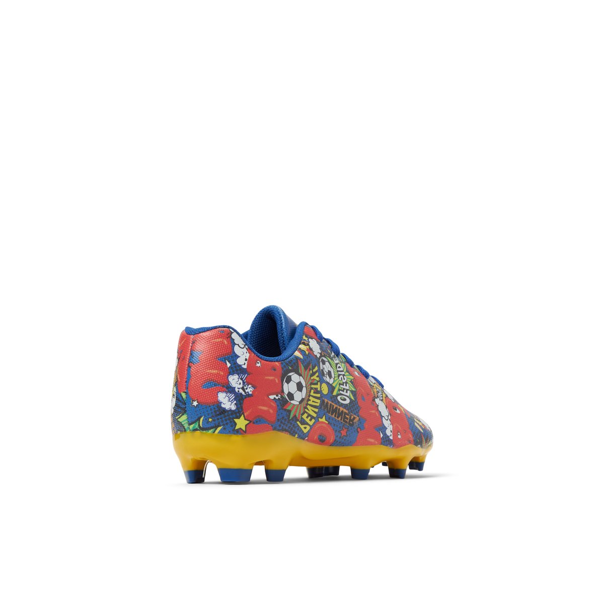 BBX-Pitch-jb.-Baskets de soccer - Talon plat - Multicouleur