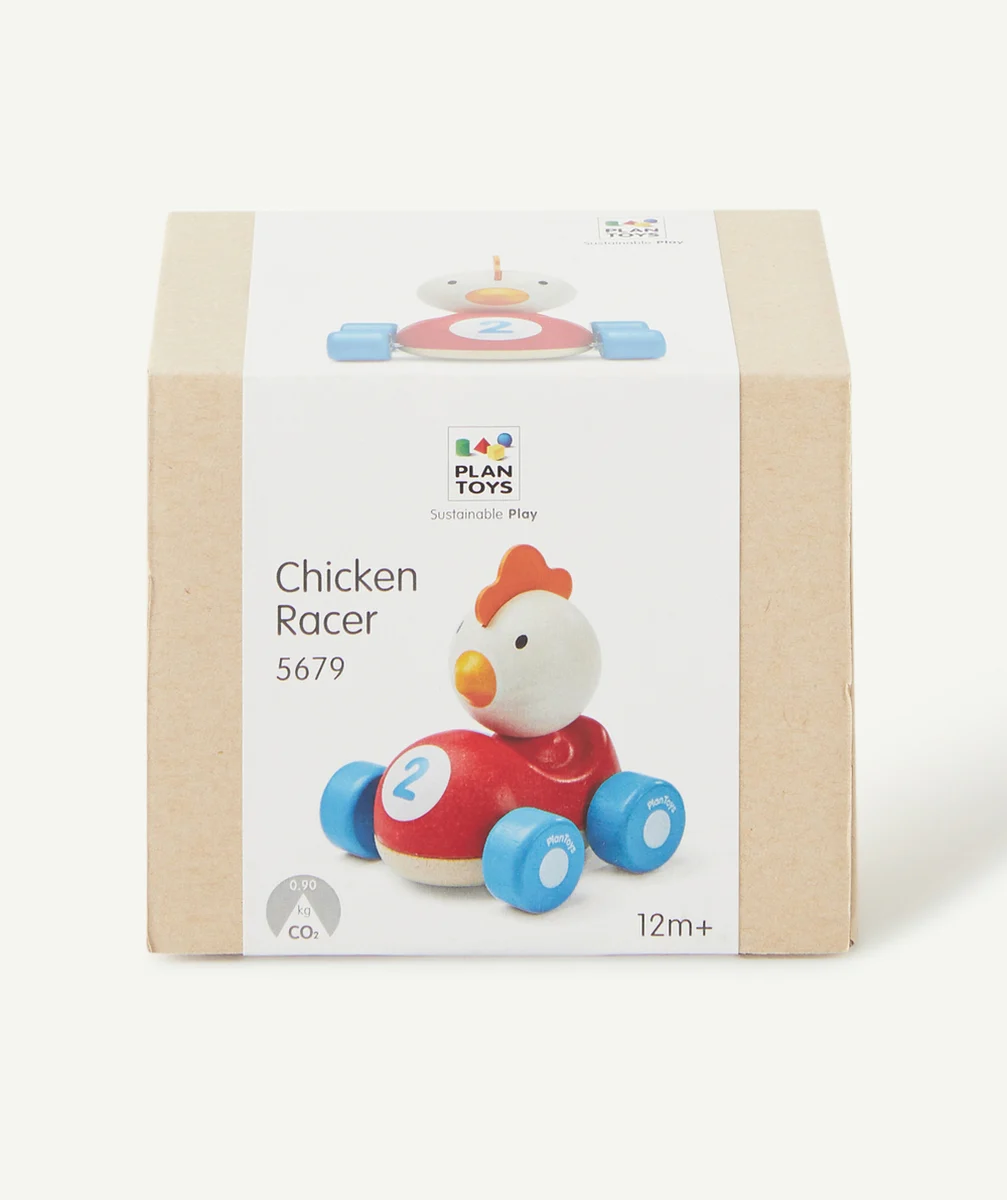 PLAN TOYSPIOU LE COQ DE COURSE EN BOIS - 12M+
