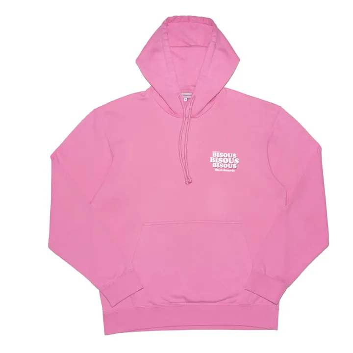 Bisous Skateboards Hoodie Grease | Rose