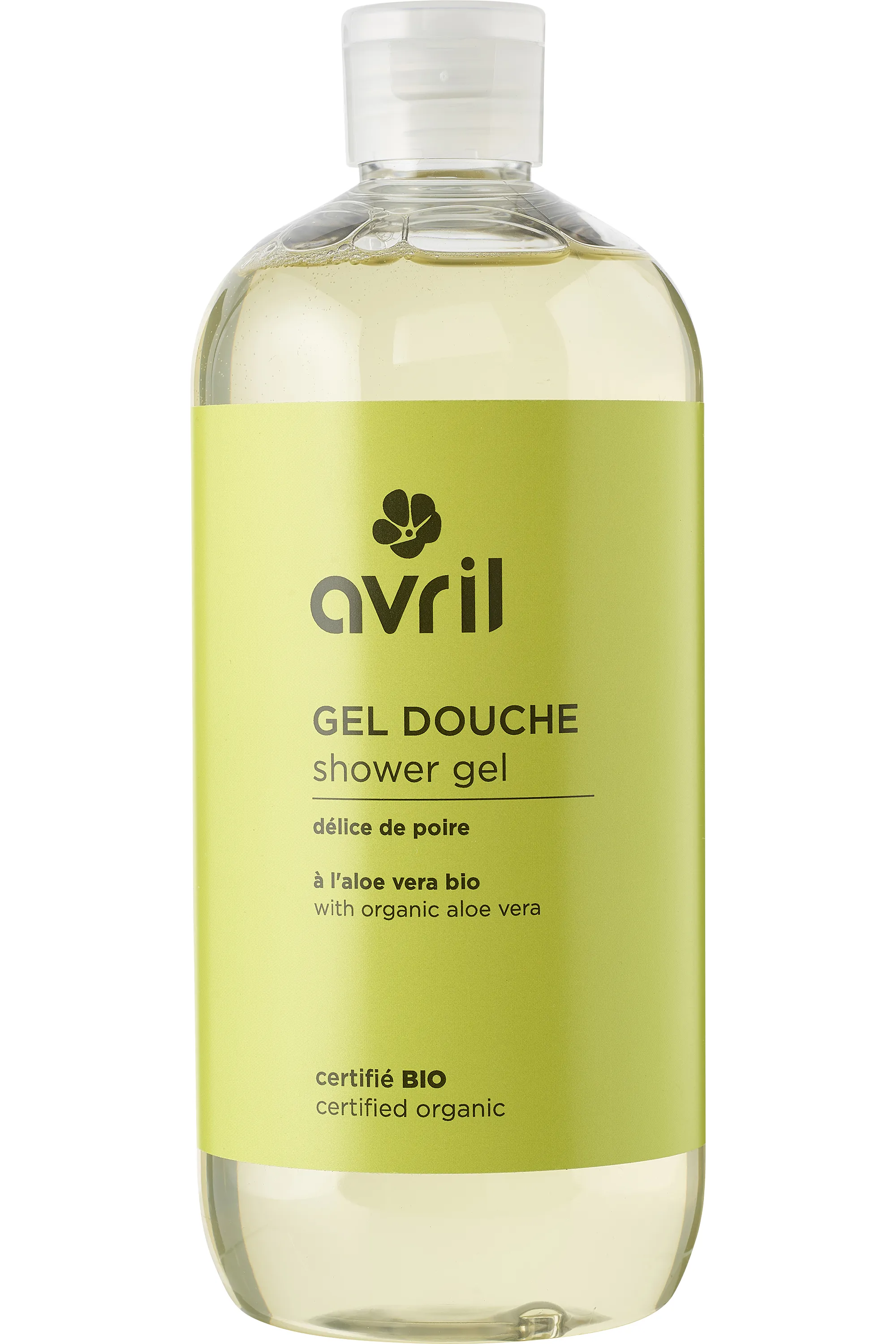 Avril Gel douche délice de poire bio-500 ml