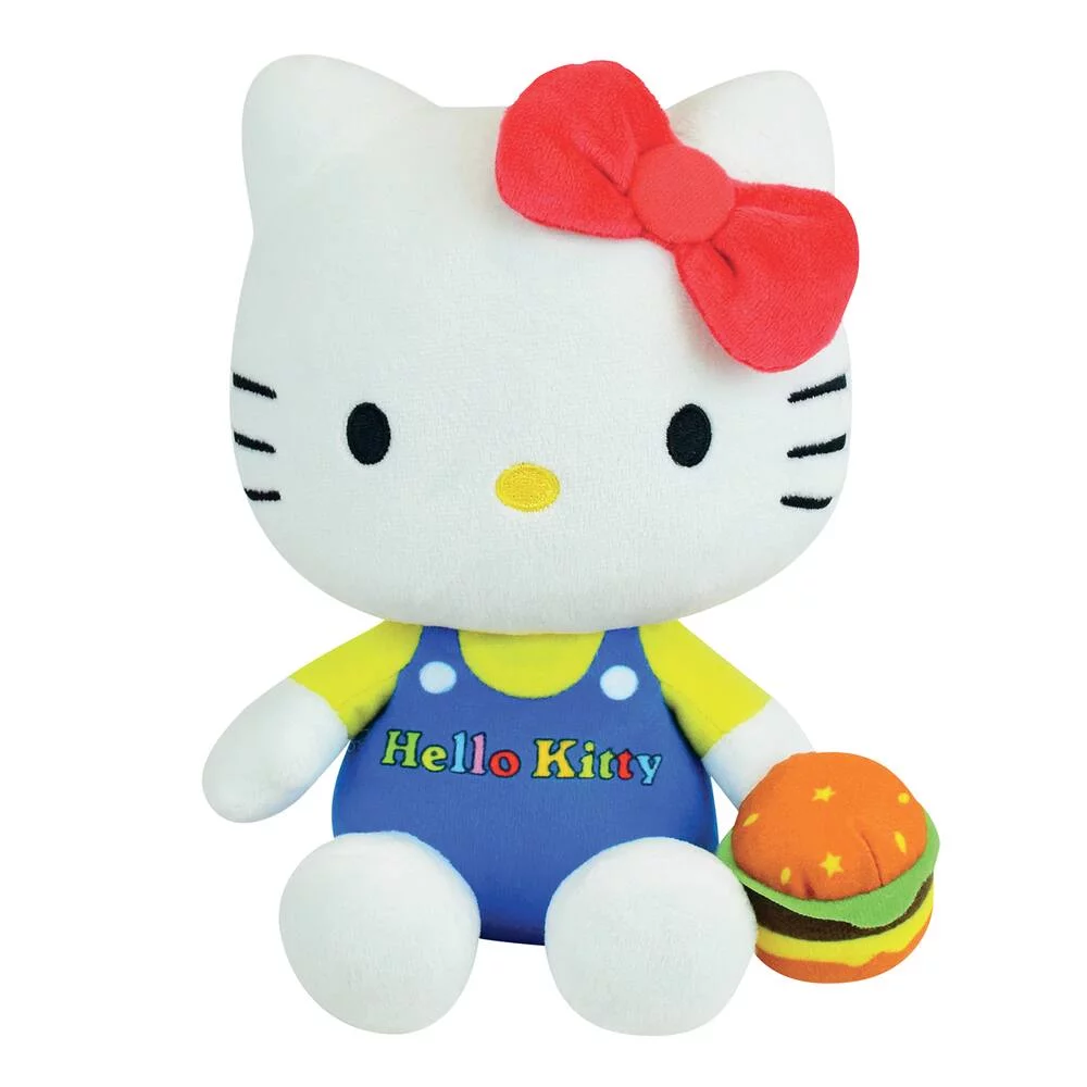PELUCHE HELLO KITTY RETRO FOOD 20 CM