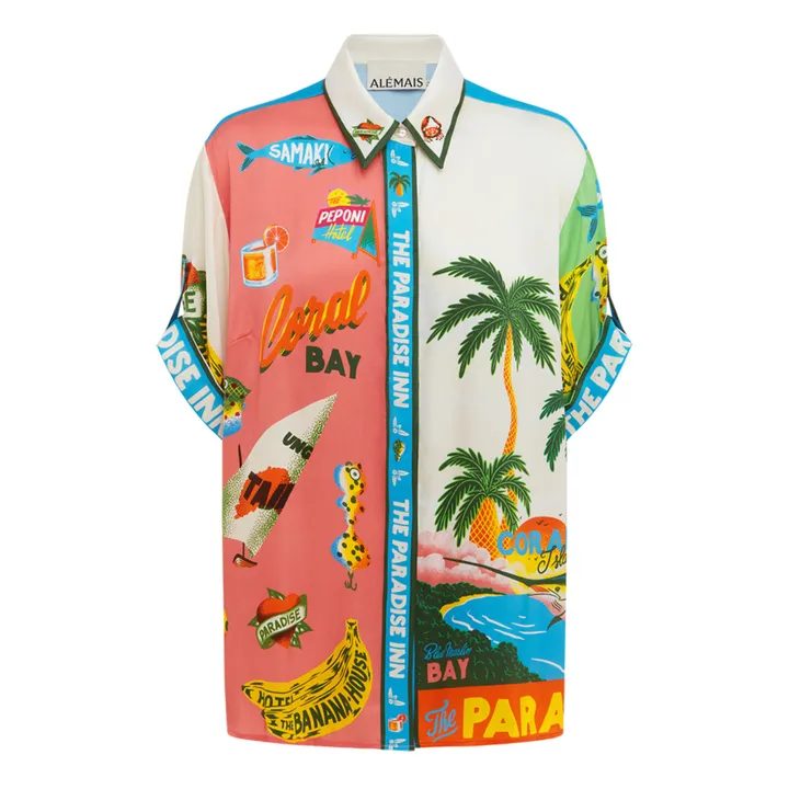 Alémais Chemise Paradiso Soie | Ecru