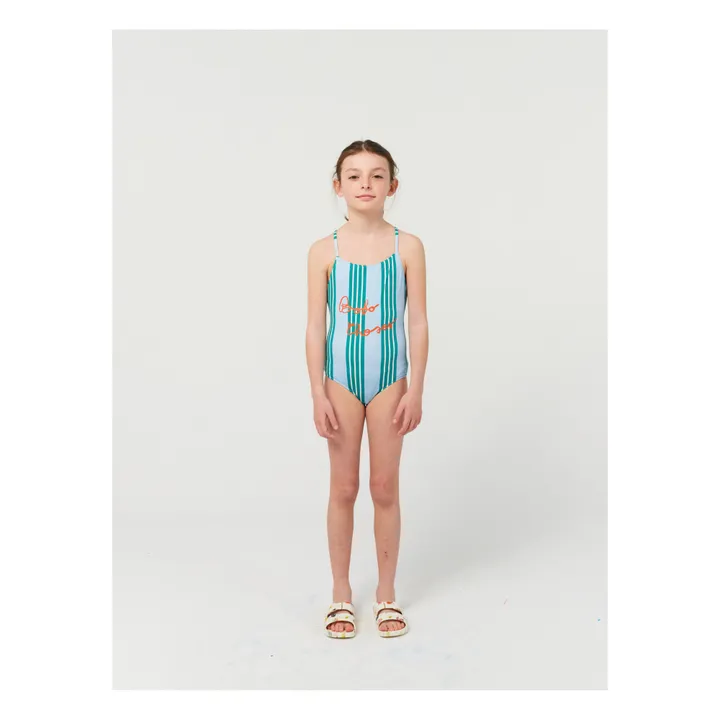 Bobo Choses Exclusivité Bobo Choses x Smallable - Maillot 1 Pièce Rayé | Bleu ciel