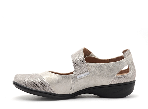 Artika ballerines femme inabur argent