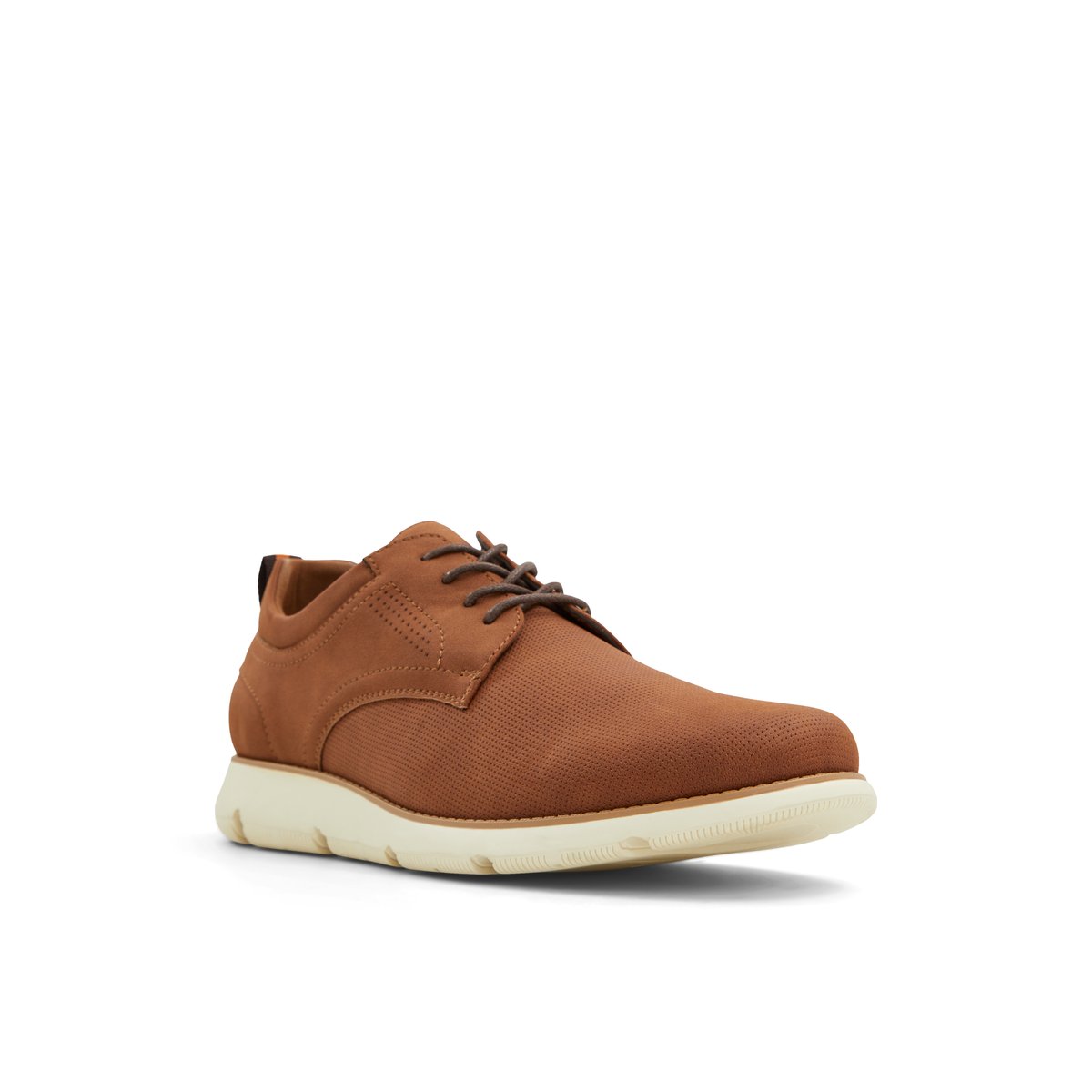 WEEKENDERS-Ferto-Chaussures derby - Talon plat - Cognac