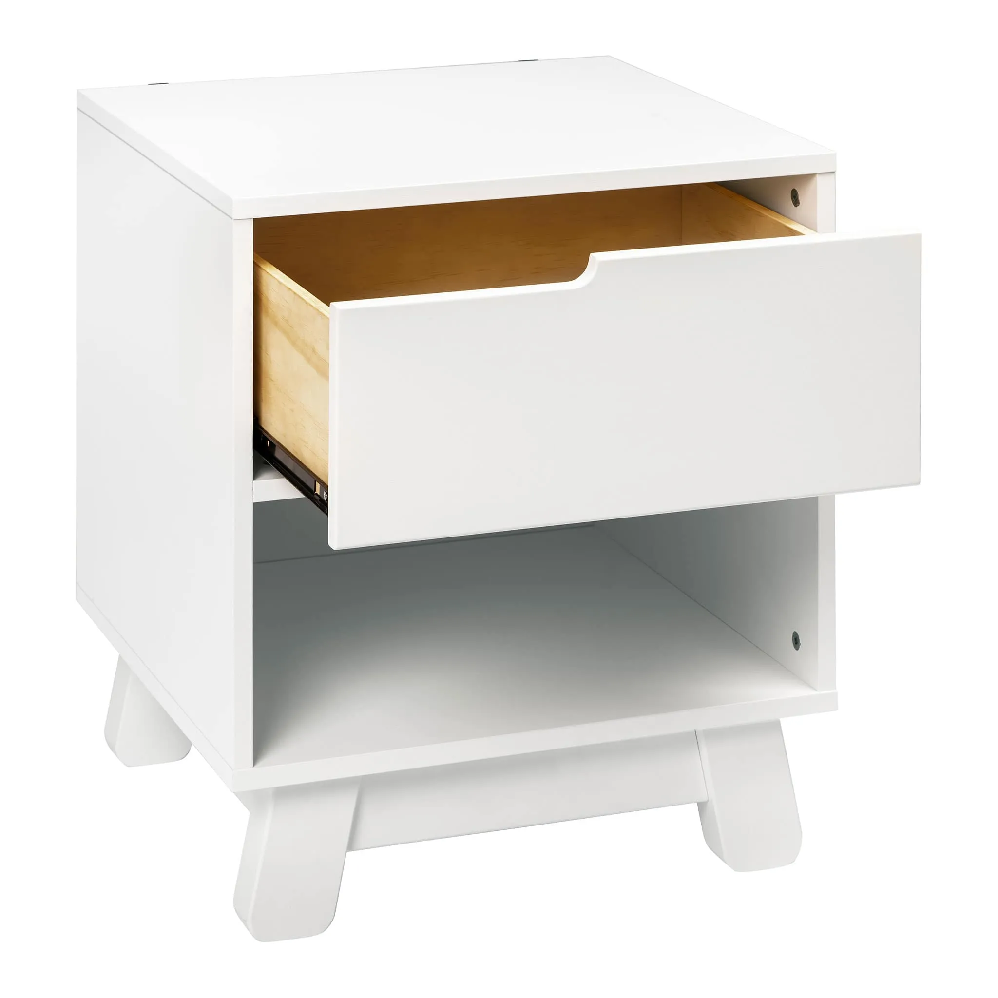 Babyletto Table de Nuit Hudson avec port USB -  Blanc