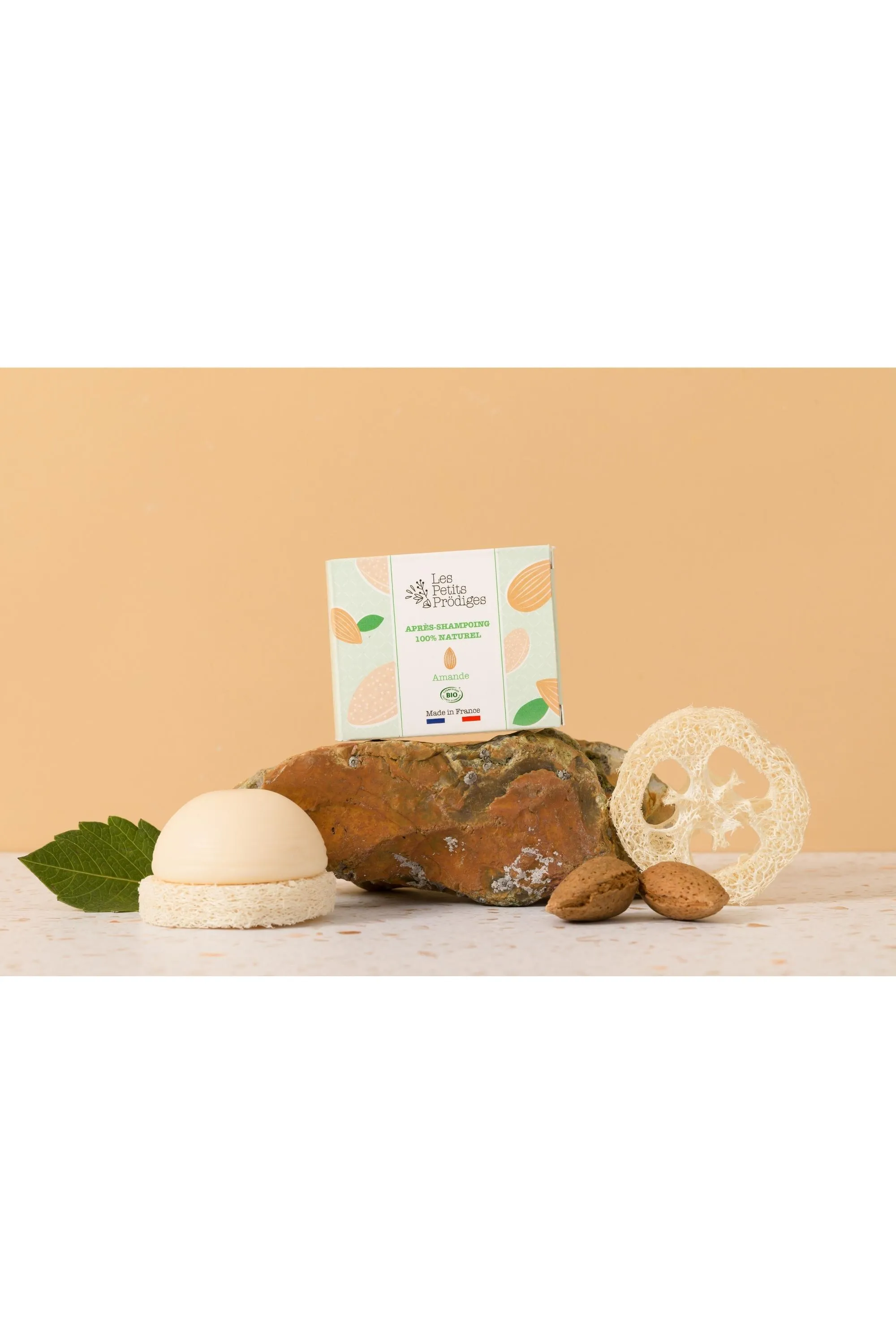 Les Petits Prödiges Après-shampoing solide Amande-50 g
