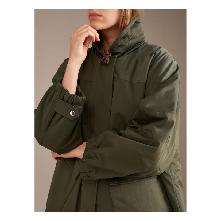 Bellerose Parka Havane - Collection Femme | Vert kaki