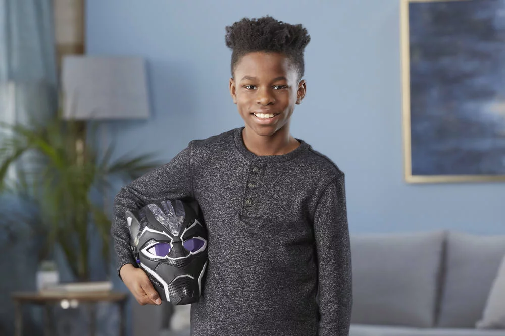 MARVEL - AVENGERS - DEGUISEMENT - BLACK PANTHER - MASQUE ELECTRONIQUE VIBRANIUM