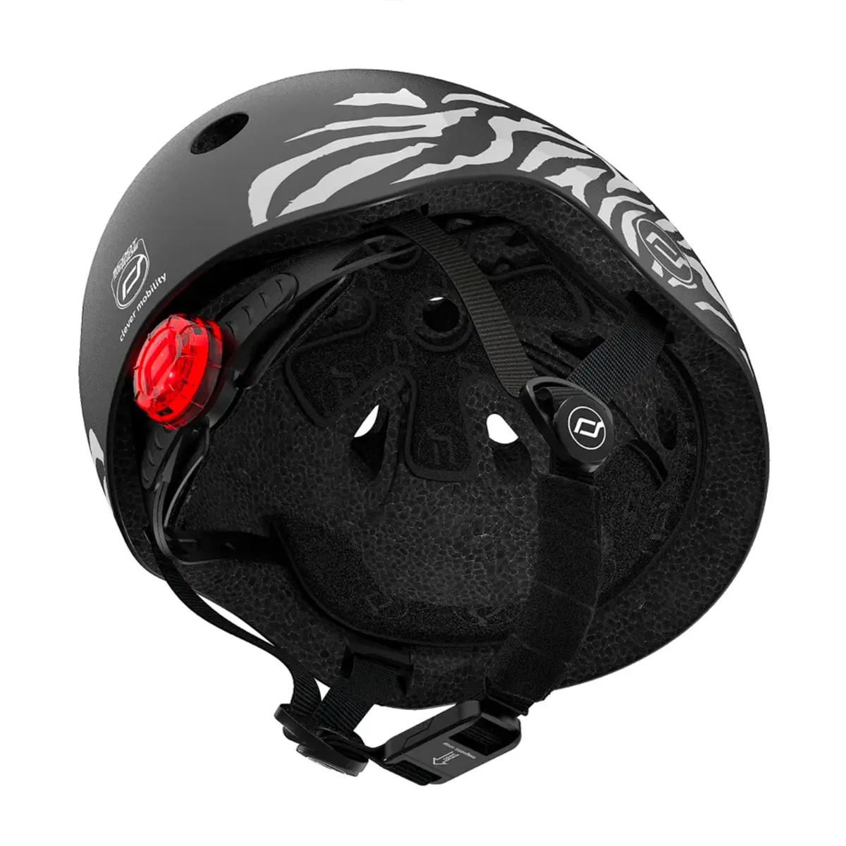 Scoot and Ride Trottinette Highwaykick 2 LifeStyle + Casque - Zébré