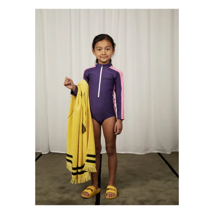 Mini Rodini Maillot de Bain Matière Recyclée | Violet
